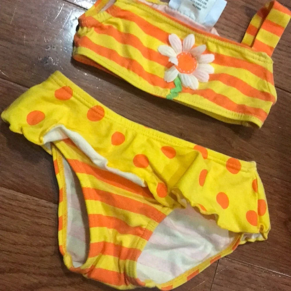 Super cute 12m two piece swim suit